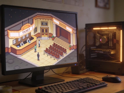 SouthWest Games Sets Cinema Theater Tycoon's November 2026 Debut Next-Gen Gaming Blog