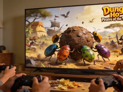 Dung Ho! Pirates of the Veld launches with chaotic co-op action Next-Gen Gaming Blog