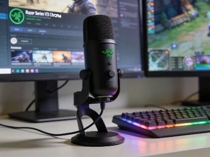 Razer Seiren V3 Chroma 32-Bit DSP USB Microphone Launches Worldwide Next-Gen Gaming Blog