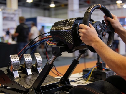 PXN Brings Its S16 Wheelbase to Frankfurt for Public Testing Next-Gen Gaming Blog
