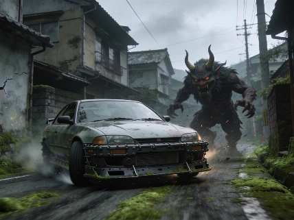 JDM: Phantom Driver Turns Drift Cars Against Demons Next-Gen Gaming Blog