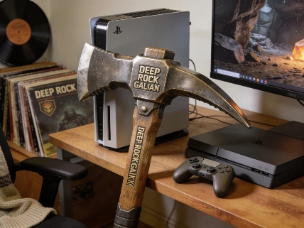 Deep Rock Galactic Pickaxe Replicas and Merch Campaign Goes Live on Kickstarter Next-Gen Gaming Blog