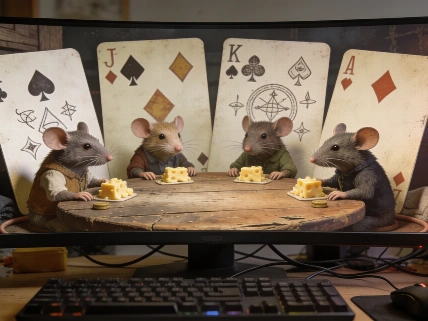 The Drawratos turns card drawing into cheesy rat poker Next-Gen Gaming Blog