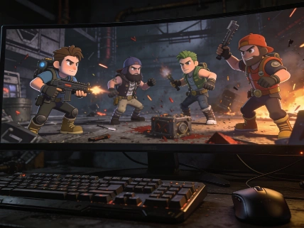 Machine Party launches on Steam with deadly minigames and multiplayer Next-Gen Gaming Blog