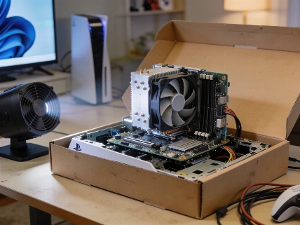 Deshelled PS5 Pro Survives a Year in a Cardboard Box Next-Gen Gaming Blog