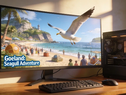 Goeland: Seagull Adventure Announced for PC Release in Late 2026 Next-Gen Gaming Blog