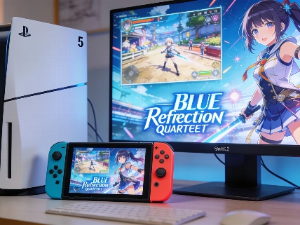 BLUE REFLECTION Quartet launches on PlayStation, Switch and PC Next-Gen Gaming Blog