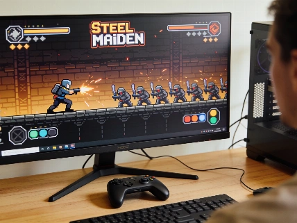 Steel Maiden demo brings two-button action roguelite to Steam Next-Gen Gaming Blog