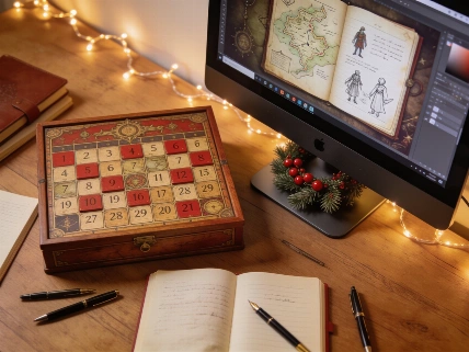 Advent of Adventure Solo RPG Calendar Nears End of Kickstarter Campaign Next-Gen Gaming Blog