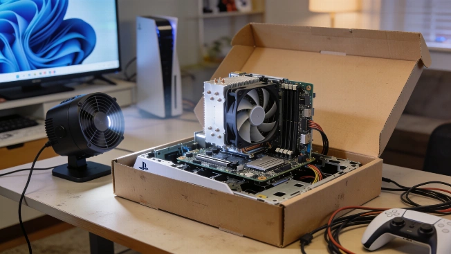 Deshelled PS5 Pro Survives a Year in a Cardboard Box Next-Gen Gaming Blog