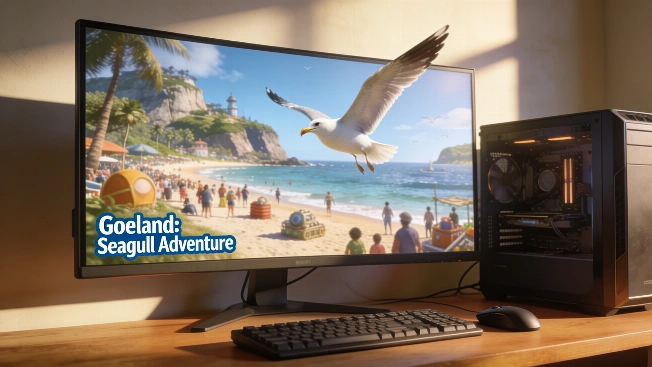 Goeland: Seagull Adventure Announced for PC Release in Late 2026 Next-Gen Gaming Blog