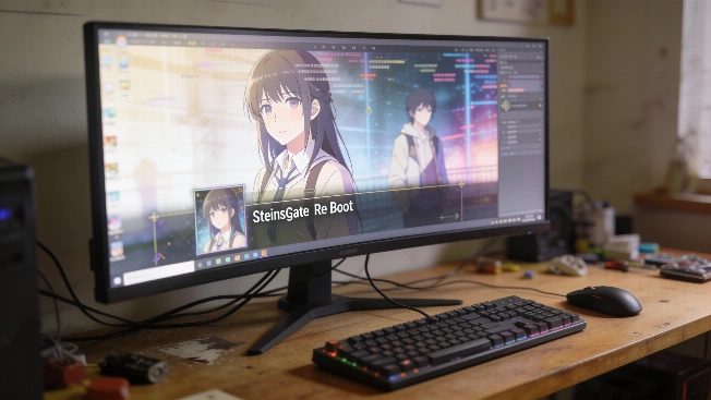 Steins;Gate Re:Boot modernises the visual novel for PC players Next-Gen Gaming Blog