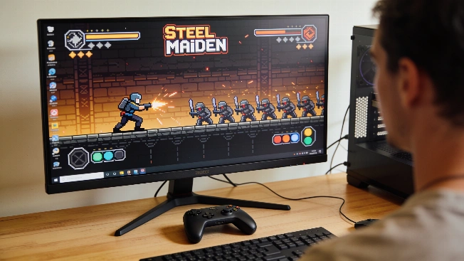 Steel Maiden demo brings two-button action roguelite to Steam Next-Gen Gaming Blog